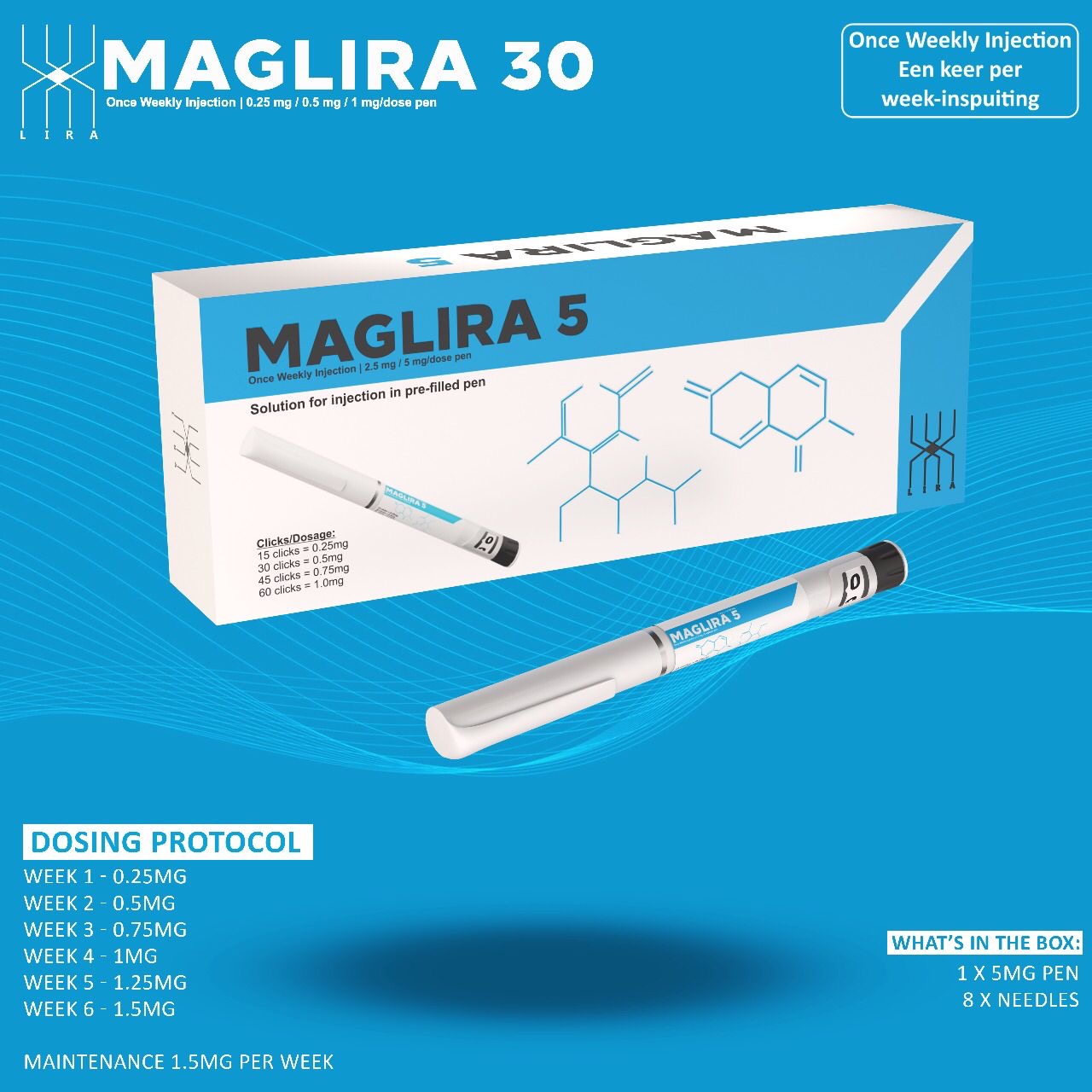 UPA - Maglira(Semaglutide) Pen 5mg