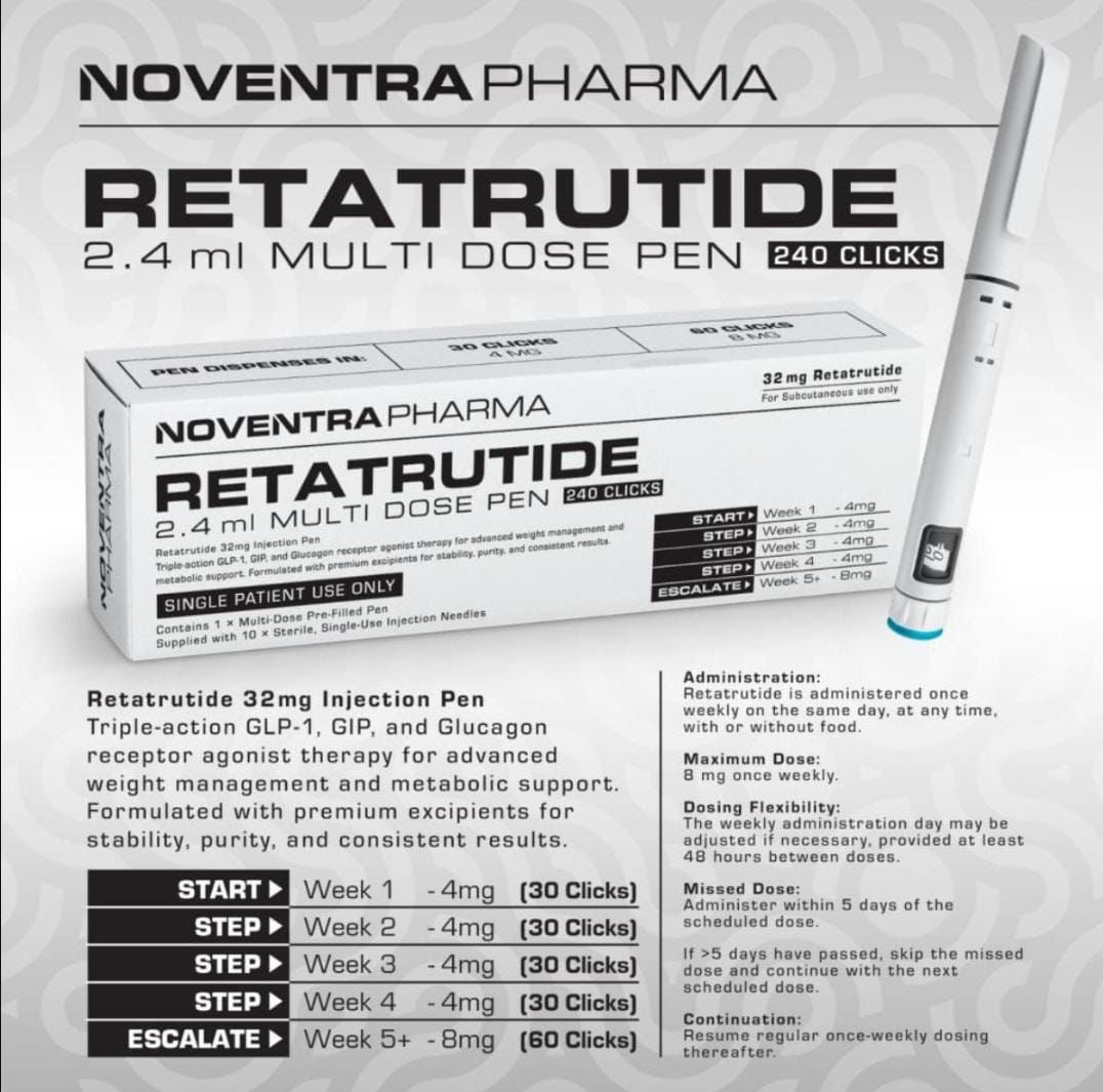 NoventraPharma Retatrutide Pen 32mg