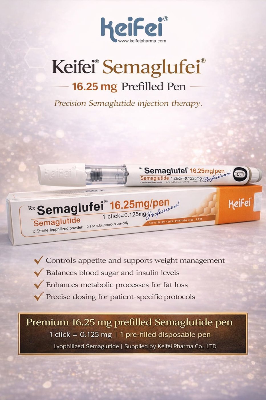 Keifei - Ozempic Pen - Semaglufe 16.25mg