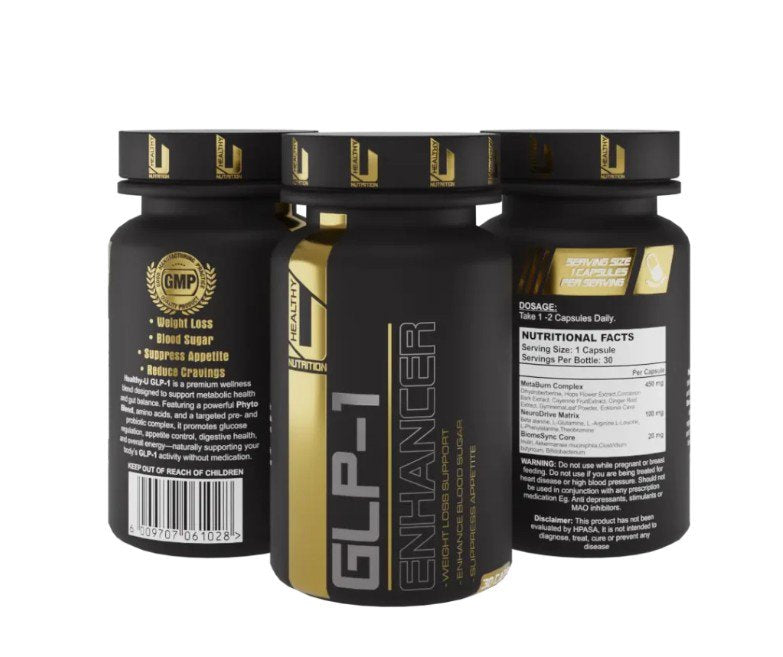 Healthy U - GLP-1 Enhancer 570mg (30 Capsules)