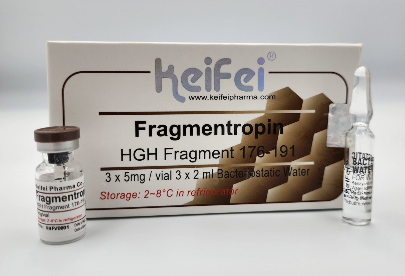 Keifei - HGH Fragment 5mg (3 vials)