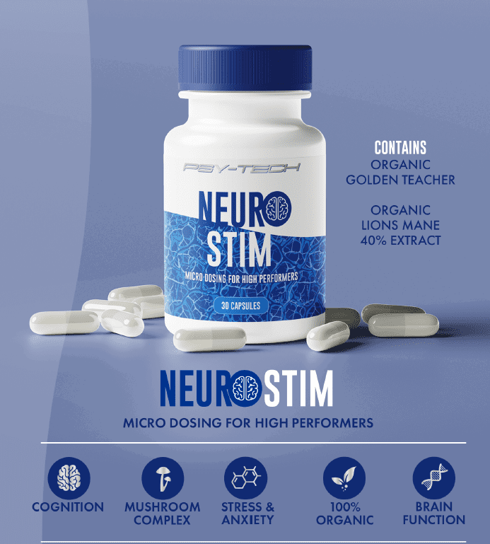 Psytech - Neuro Stim 350mg - 30 Capsules