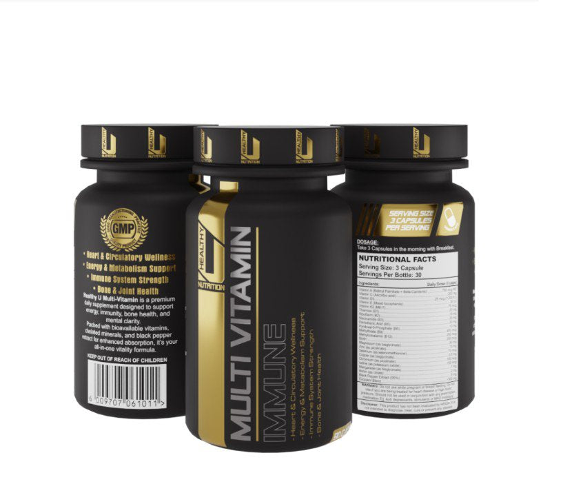 Healthy U - Multi Vitamin - Immune (90 Capsules)
